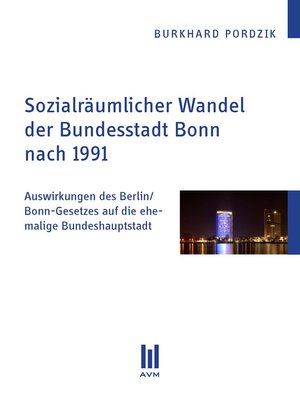 cover image of Sozialräumlicher Wandel der Bundesstadt Bonn nach 1991